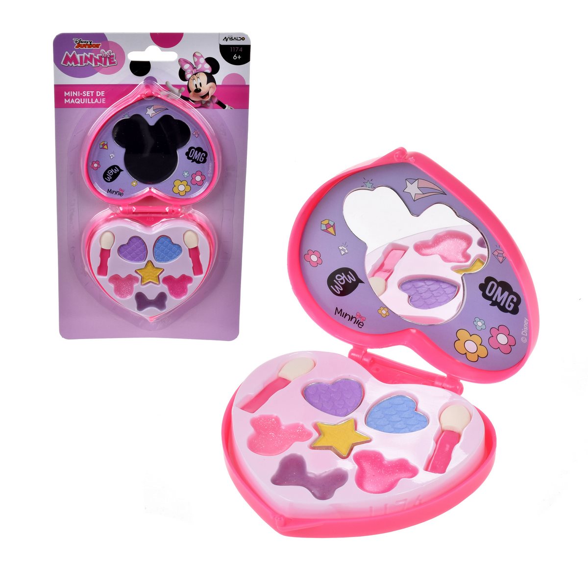 Mini Pupa Corazon Con Cosméticos Minnie
